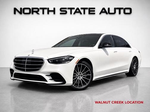MANUFAKTUR Diamond White 2022 Mercedes-Benz S-Class 4MATIC
