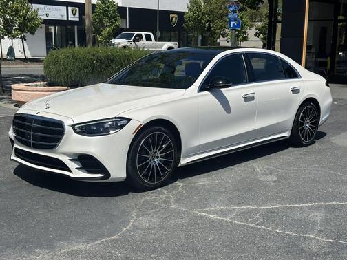 MANUFAKTUR Diamond White 2022 Mercedes-Benz S-Class 4MATIC