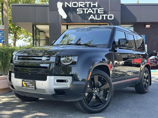 Santorini Black Metallic 2020 Land Rover Defender 110 HSE