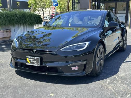 Solid Black 2024 Tesla Model S Long Range