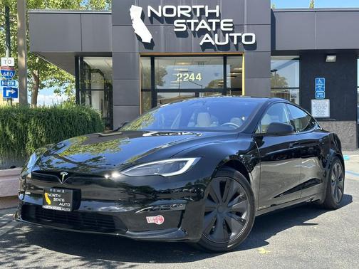 Solid Black 2024 Tesla Model S Long Range