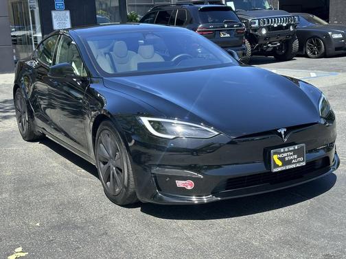 Solid Black 2024 Tesla Model S Long Range