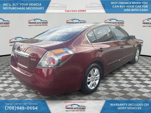 Burgundy 2010 Nissan Altima 2.5 S