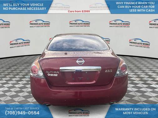 Burgundy 2010 Nissan Altima 2.5 S
