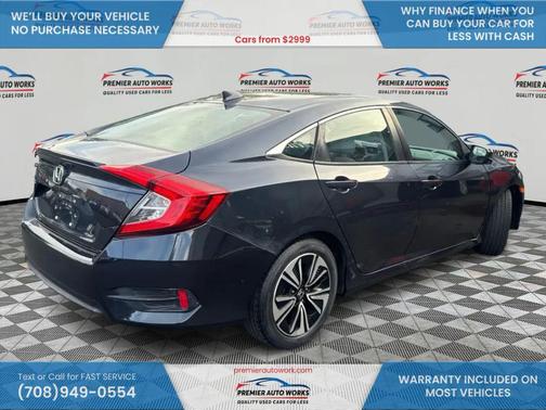 Blue 2016 Honda Civic EX-T