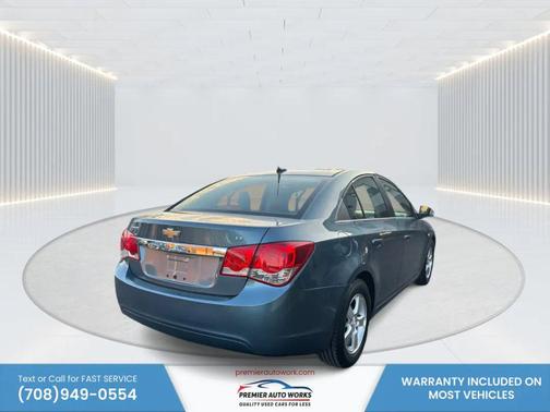 Blue 2012 Chevrolet Cruze LT