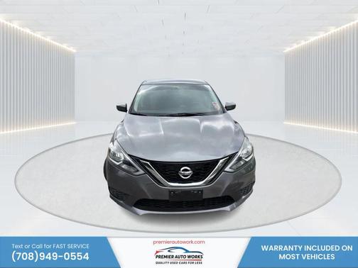 Gun Metallic 2017 Nissan Sentra SV