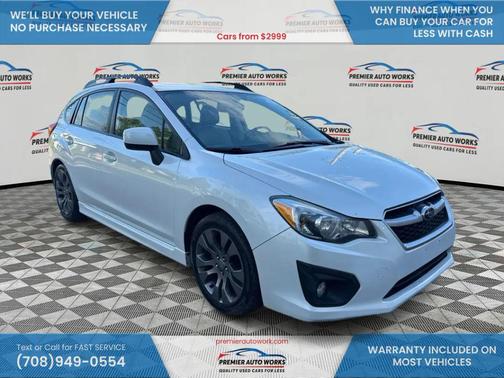 White 2013 Subaru Impreza 2.0i Sport Limited