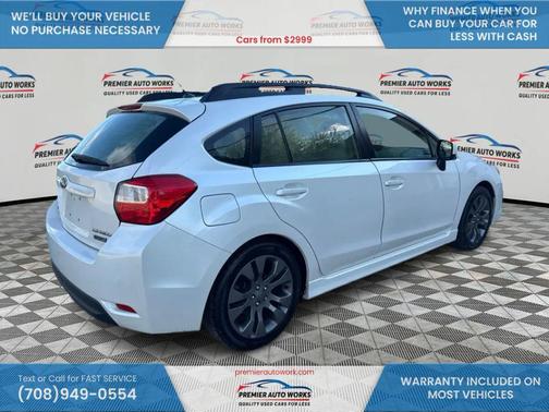 White 2013 Subaru Impreza 2.0i Sport Limited