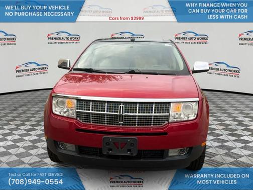 Red 2010 Lincoln MKX Base
