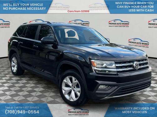 2018 Volkswagen Atlas SE w/Tech Pkg Sport Utility 4D