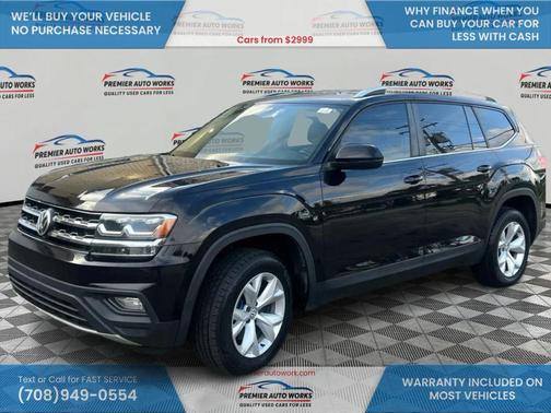 2018 Volkswagen Atlas SE w/Tech Pkg Sport Utility 4D