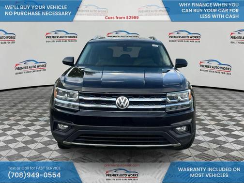 2018 Volkswagen Atlas SE w/Tech Pkg Sport Utility 4D