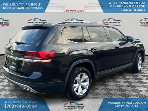2018 Volkswagen Atlas SE w/Tech Pkg Sport Utility 4D