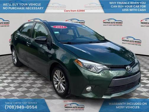 2015 Toyota Corolla LE Plus