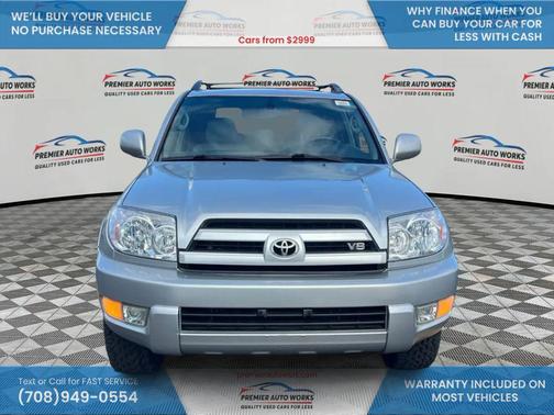 Silver 2005 Toyota 4Runner Sport V8
