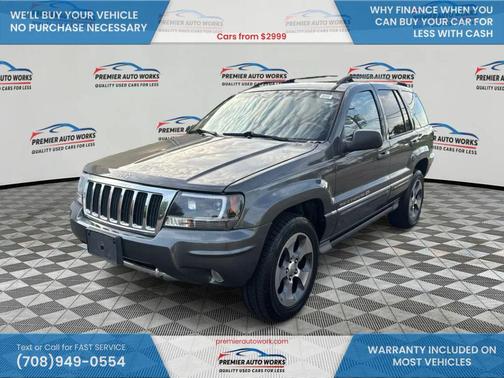 Graphite Metallic Clearcoat 2004 Jeep Grand Cherokee Overland