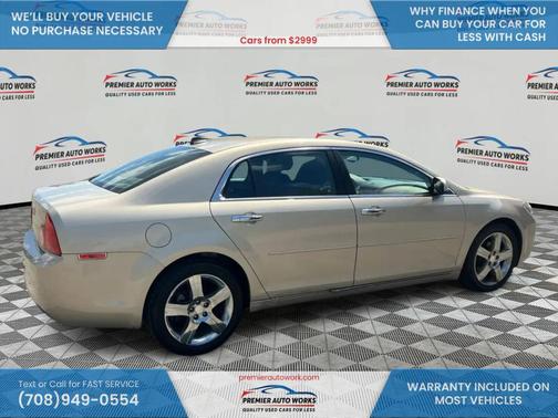 Gold Mist Metallic 2012 Chevrolet Malibu 1LT