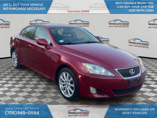 Matador Red Mica 2007 Lexus IS 250 Base