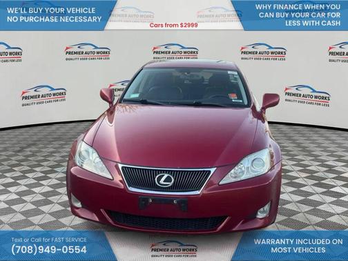 Matador Red Mica 2007 Lexus IS 250 Base