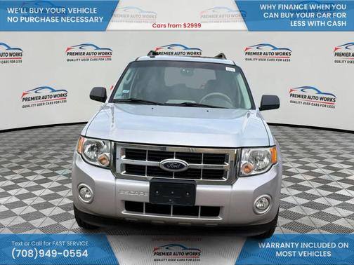 Brilliant Silver Clearcoat Metallic 2009 Ford Escape XLT