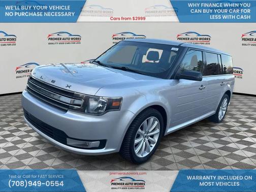Ingot Silver Metallic 2016 Ford Flex SEL