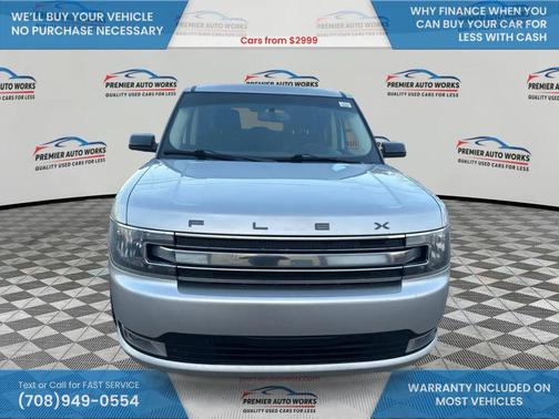 Ingot Silver Metallic 2016 Ford Flex SEL