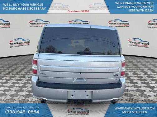 Ingot Silver Metallic 2016 Ford Flex SEL