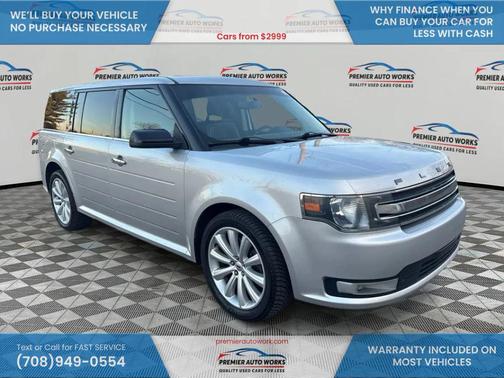Ingot Silver Metallic 2016 Ford Flex SEL