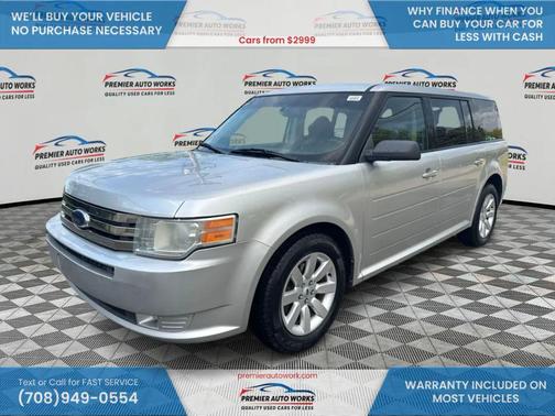 Brilliant Silver Clearcoat Metallic 2009 Ford Flex SE