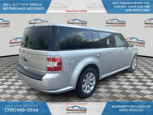 Brilliant Silver Clearcoat Metallic 2009 Ford Flex SE