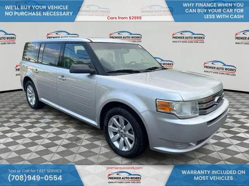 Brilliant Silver Clearcoat Metallic 2009 Ford Flex SE
