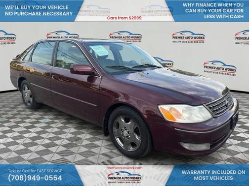 Red 2003 Toyota Avalon XLS
