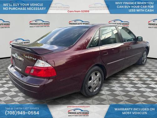Red 2003 Toyota Avalon XLS