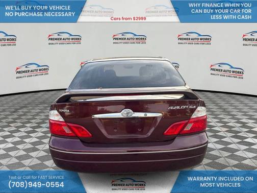 Red 2003 Toyota Avalon XLS