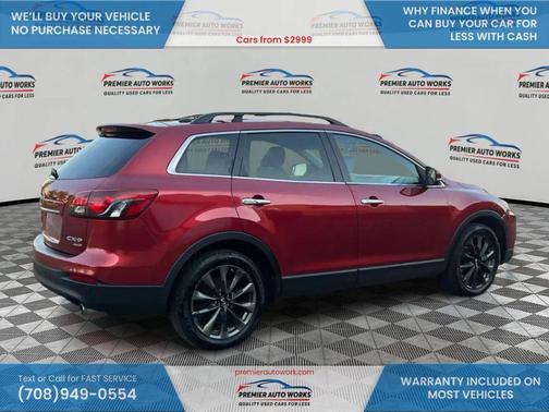 Zeal Red Mica 2015 Mazda CX-9 Grand Touring