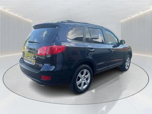 Blue 2009 Hyundai SANTA FE Limited