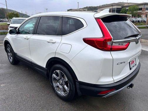 White Diamond Pearl 2018 Honda CR-V EX-L