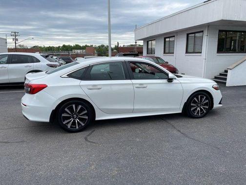 Platinum White Pearl 2023 Honda Civic EX