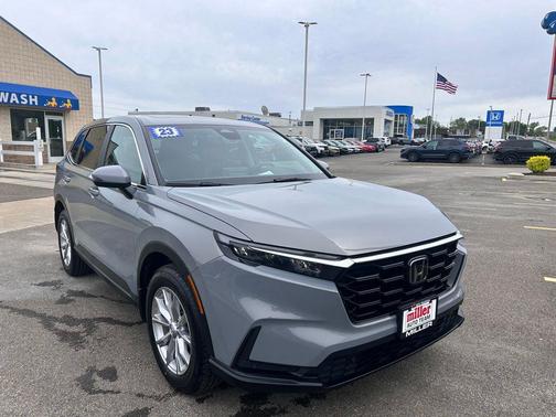 Lunar Silver Metallic 2023 Honda CR-V EX-L