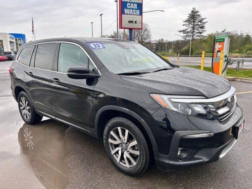 Crystal Black Pearl 2022 Honda Pilot AWD EX-L