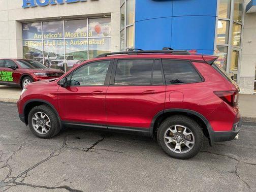 Radiant Red Metallic II 2023 Honda Passport AWD TrailSport