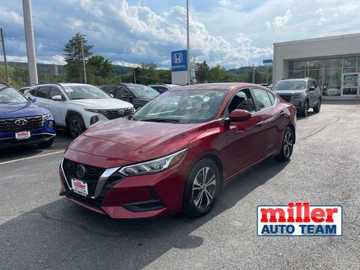 Scarlet Ember Tintcoat 2023 Nissan Sentra SV