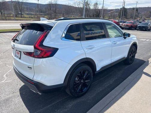 Platinum White Pearl 2023 Honda CR-V Hybrid Sport Touring AWD