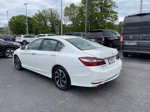 White Orchid Pearl 2017 Honda Accord EX-L