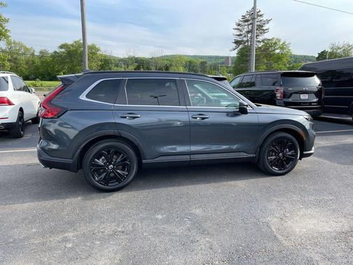 Lunar Silver Metallic 2023 Honda CR-V Hybrid Sport Touring AWD