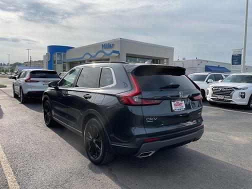 Lunar Silver Metallic 2023 Honda CR-V Hybrid Sport Touring AWD