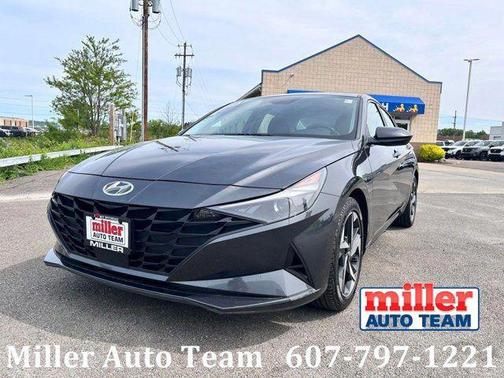 Portofino Gray 2023 Hyundai ELANTRA SEL