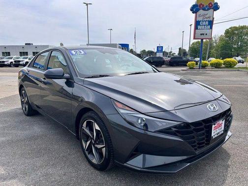 Portofino Gray 2023 Hyundai ELANTRA SEL