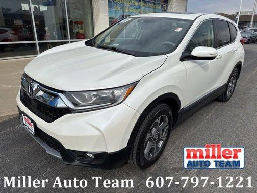 White Diamond Pearl 2018 Honda CR-V EX